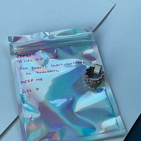 Bomb Party Ring Size 6 "A Life Well Lived" - Picture 3 of 9